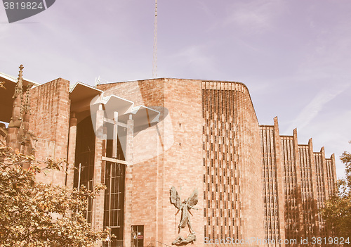 Image of Coventry Cathedral vintage