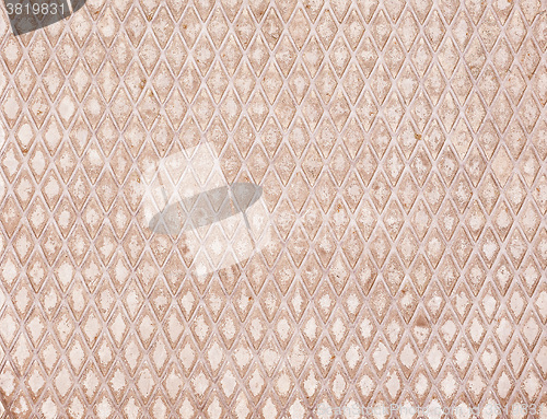 Image of Retro looking Grey diamond steel background