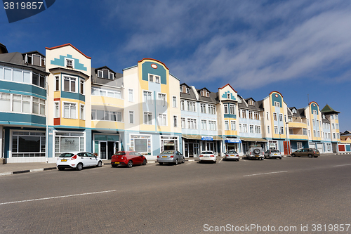 Image of colonial German architecture in Swakopmund