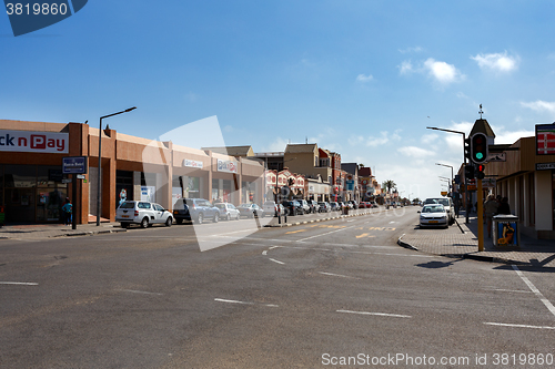 Image of colonial German architecture in Swakopmund