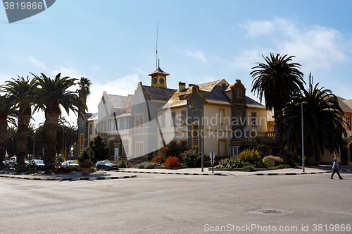 Image of colonial German architecture in Swakopmund