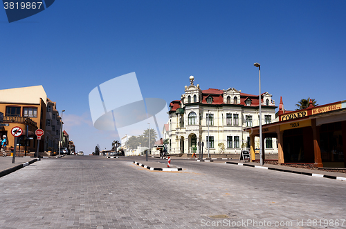 Image of colonial German architecture in Swakopmund