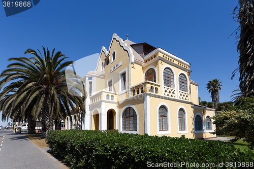 Image of colonial German architecture in Swakopmund