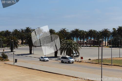 Image of street in Swakopmund citz, Namibia