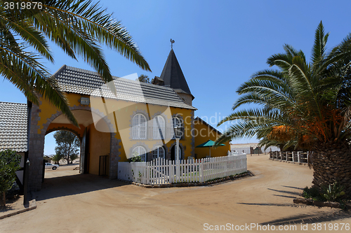 Image of colonial German architecture in Swakopmund