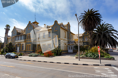 Image of colonial German architecture in Swakopmund