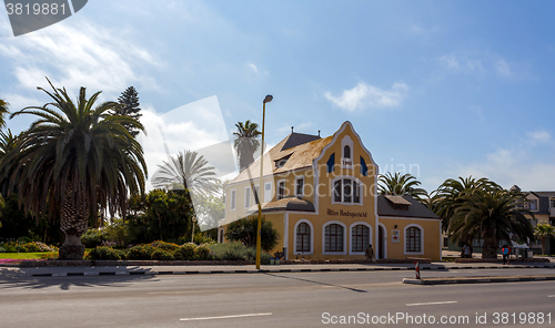 Image of colonial German architecture in Swakopmund