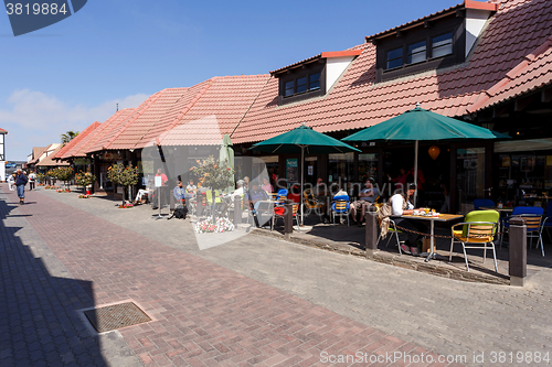 Image of street in Swakopmund citz, Namibia