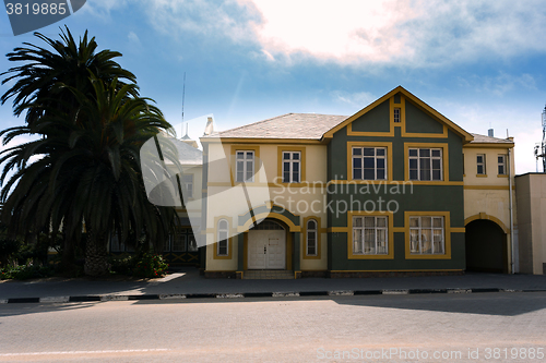 Image of colonial German architecture in Swakopmund