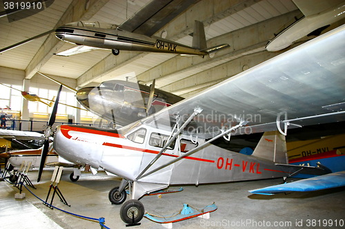 Image of Interior view of The Aviation Museum