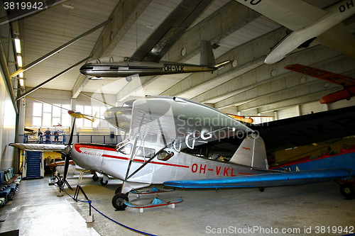 Image of Interior view of The Aviation Museum