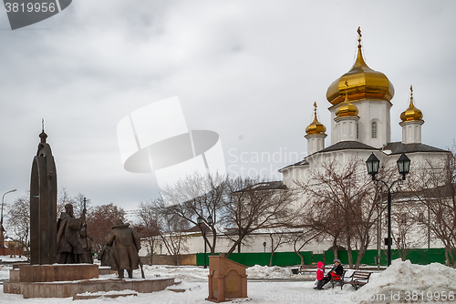 Image of Monument to Filofey and Holy Trinity Monastery