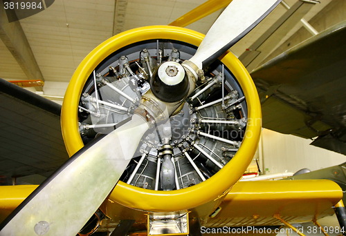 Image of Interior view of The Aviation Museum