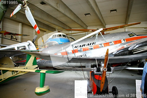 Image of Interior view of The Aviation Museum