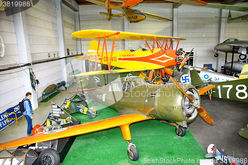 Image of Interior view of The Aviation Museum