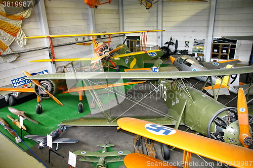 Image of Interior view of The Aviation Museum