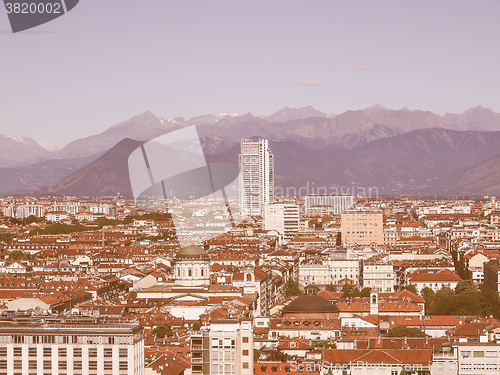 Image of Turin view vintage