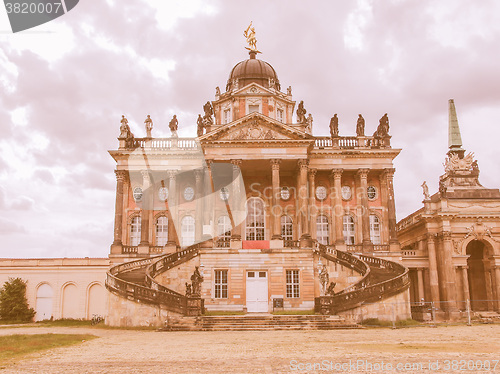 Image of Neues Palais in Potsdam vintage