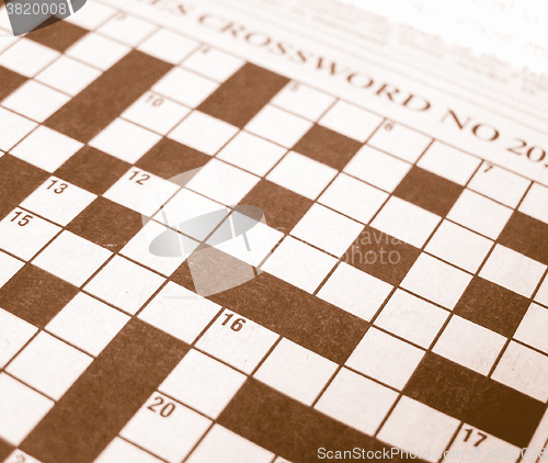 Image of  Crosswords vintage