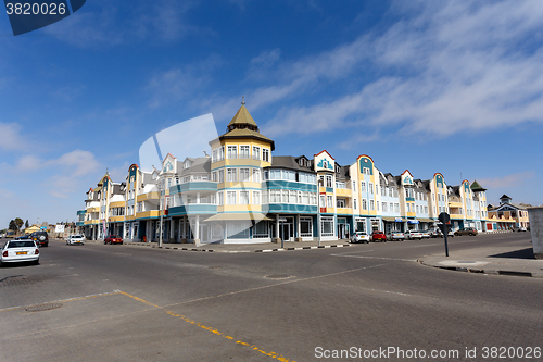 Image of colonial German architecture in Swakopmund