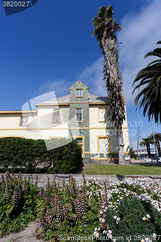 Image of colonial German architecture in Swakopmund