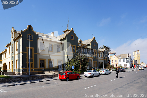 Image of colonial German architecture in Swakopmund