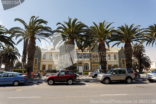 Image of colonial German architecture in Swakopmund