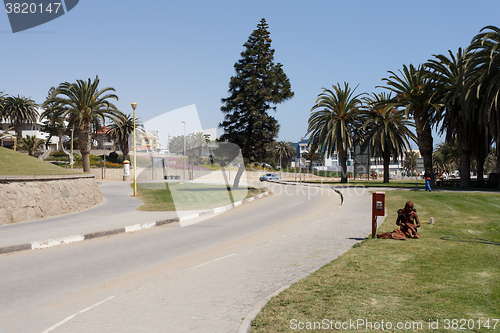 Image of street in Swakopmund citz, Namibia