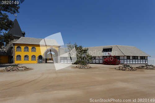 Image of colonial German architecture in Swakopmund