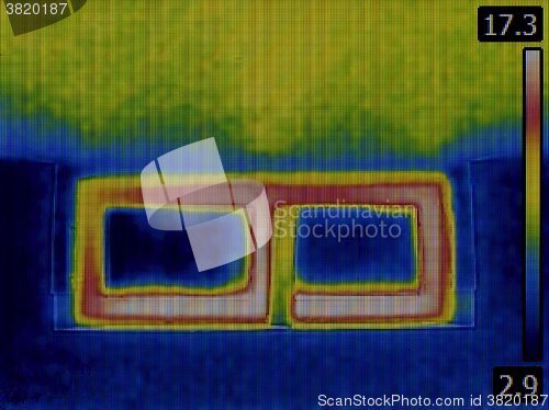 Image of Basement Window Infrared