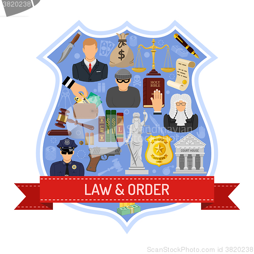 Image of Law and Order Concept