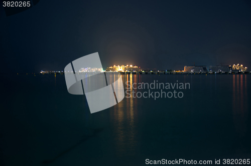 Image of Dubai at Night, UAE