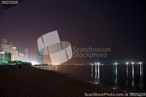 Image of Dubai at Night, UAE