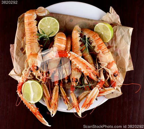 Image of Delicious Grilled Langoustines