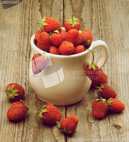 Image of Ripe Forest Strawberries