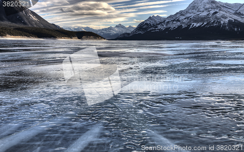 Image of Abraham Lake Winter