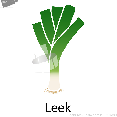 Image of Leek onion icon
