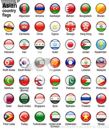 Image of flag web buttons