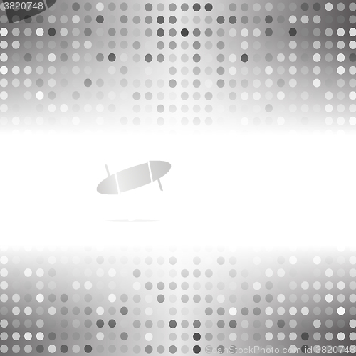 Image of  Dots on Gray Background. 