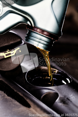 Image of Fresh motor oil