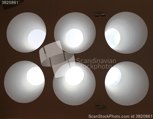 Image of abstract skylight