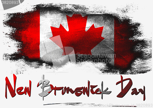 Image of Flag of Canada for New Brunswick Day holiday