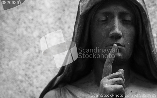 Image of Old Cemetery statue