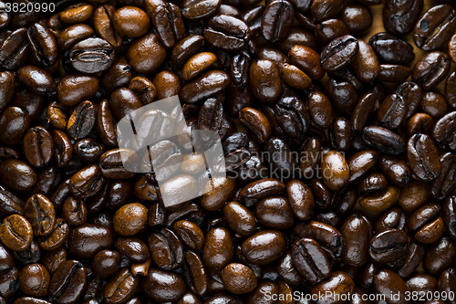 Image of roasted coffee beans