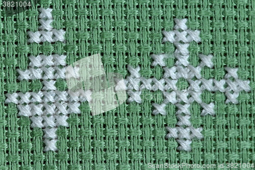 Image of  Christmas tree and snowflake