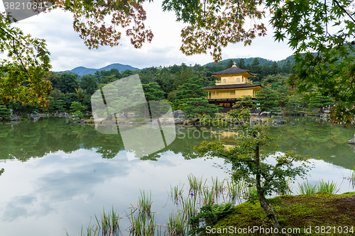 Image of Golden Pavilion Kinkaku-ji in Kyoto Japan