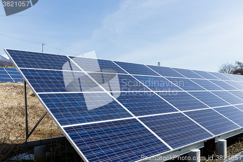 Image of Solar panel for generator electricity