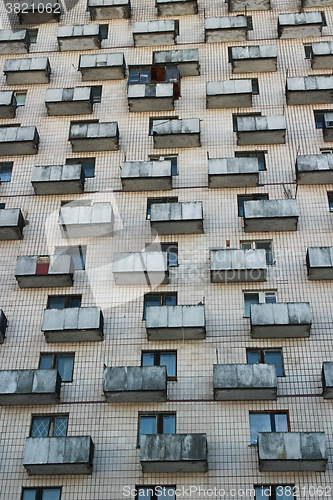 Image of  balconies similar to boxes
