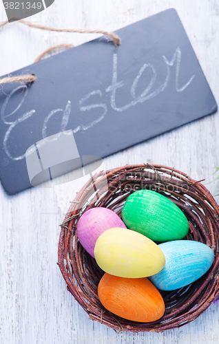 Image of decorative painted Easter eggs