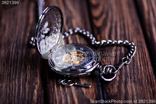 Image of vintage pocket watch